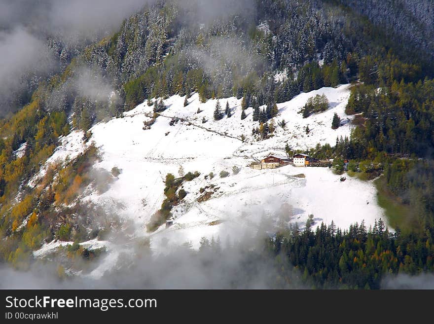 Nice mountain landscape in the falltime – outdoor. Nice mountain landscape in the falltime – outdoor