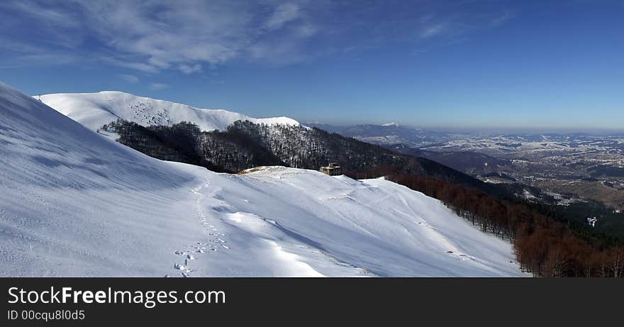 Beautiful mountain view