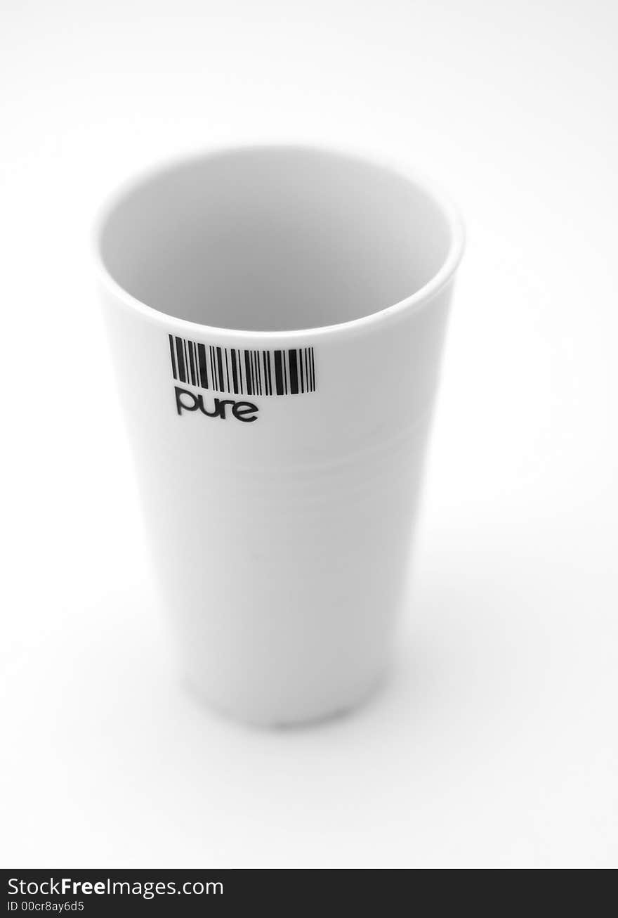 White cup