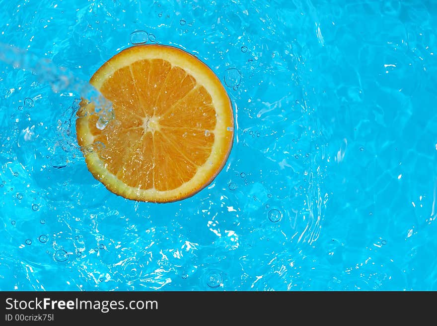 Splash orange