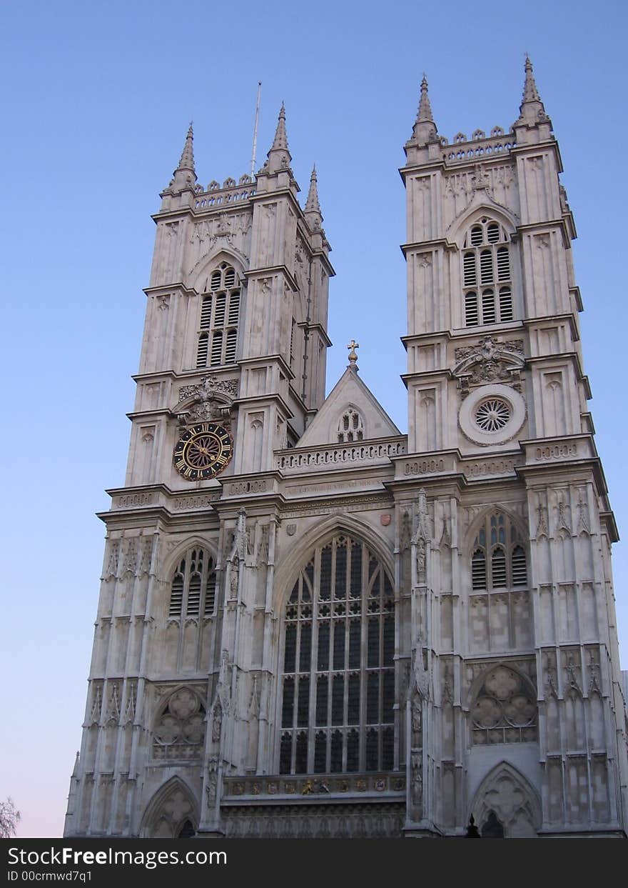 This image depicts Westminster Abbey.