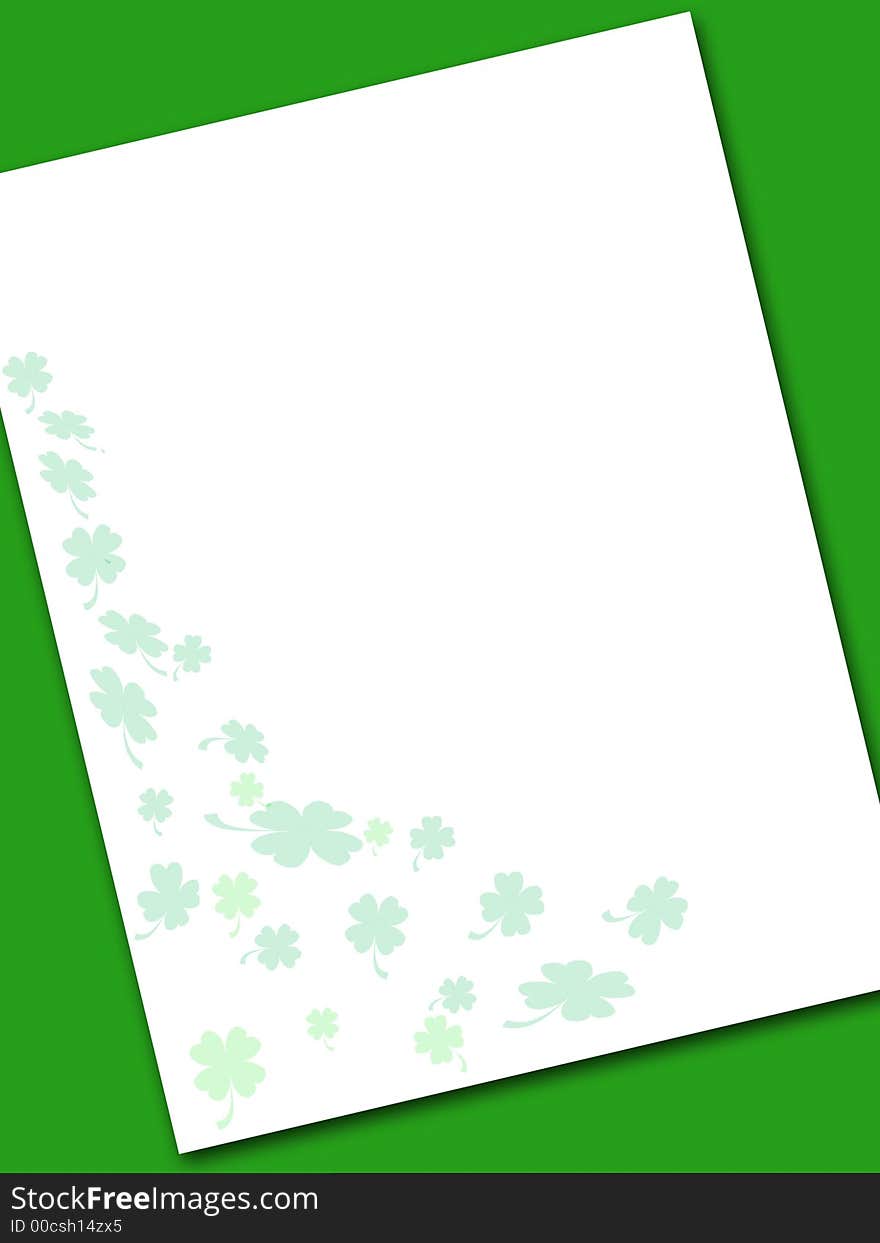 Irish Note Paper