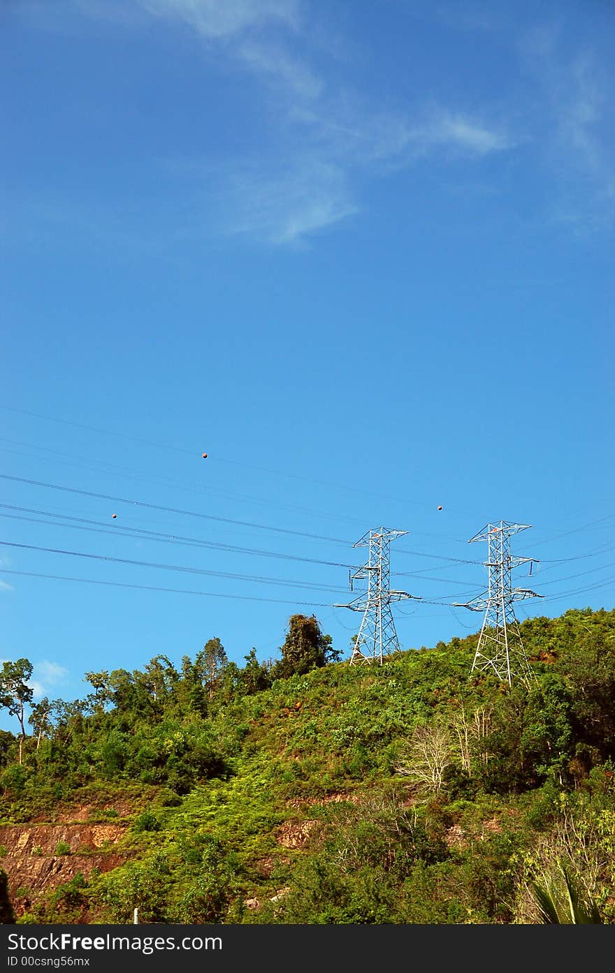 Electricity transmitter