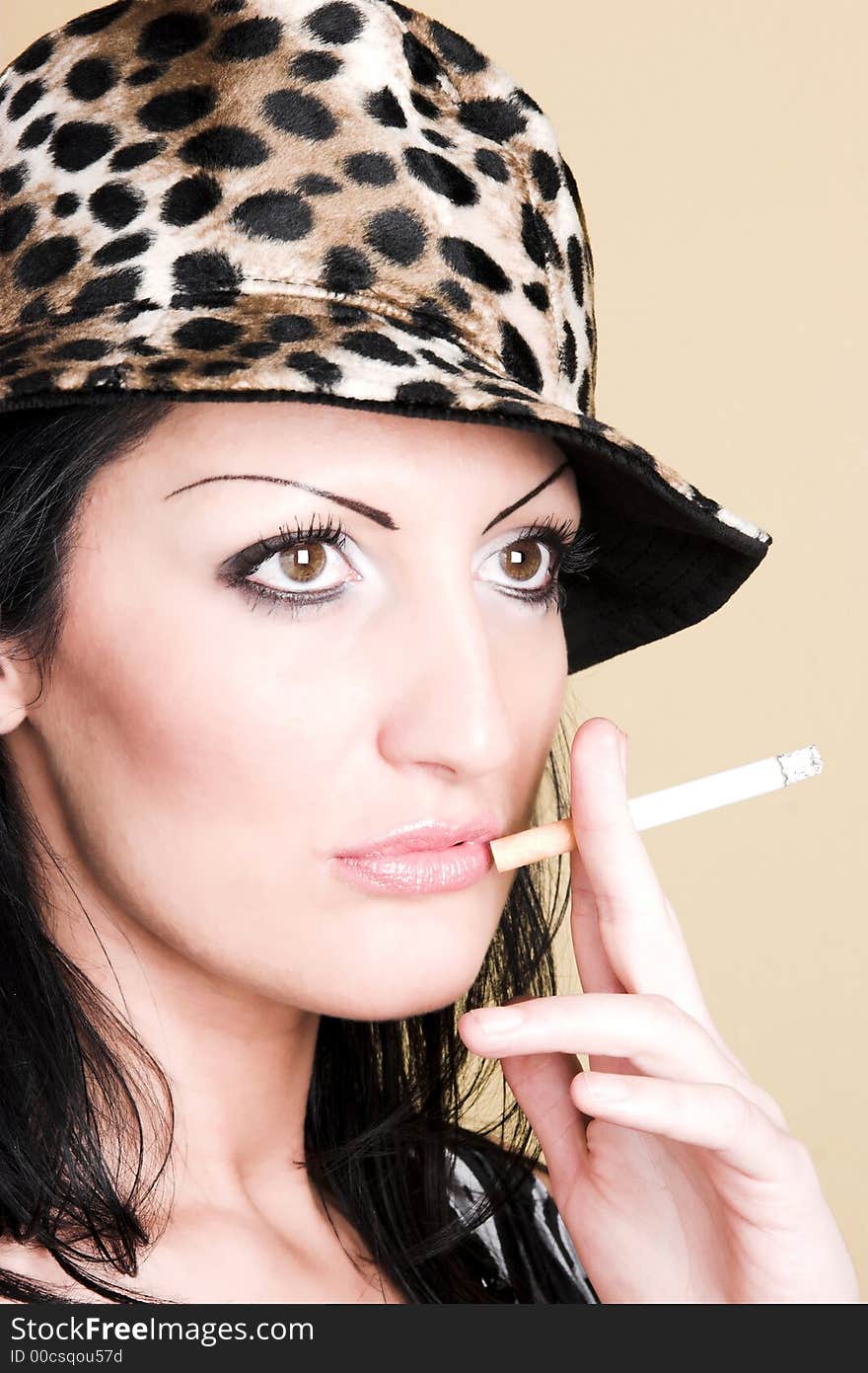 Woman With Cigar