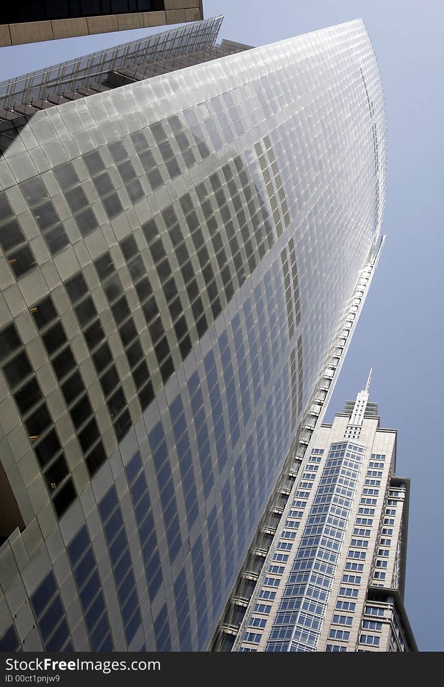 Modern Tall Urban Office Building In Sydney, Australia