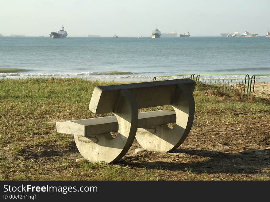 Bench by the Beach