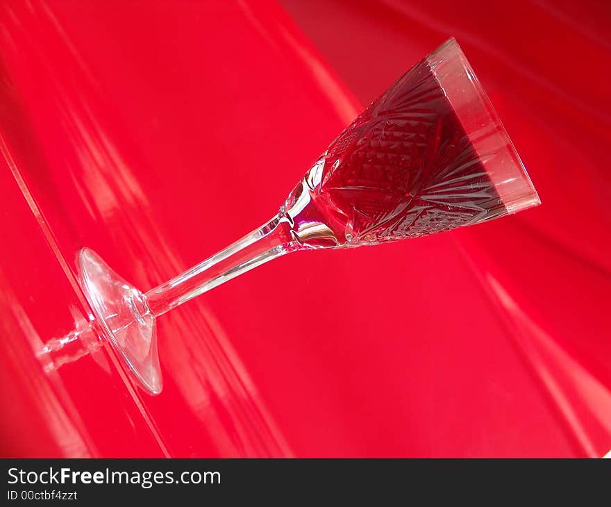 Red wine on red background