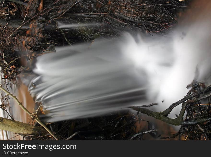 Small waterfall