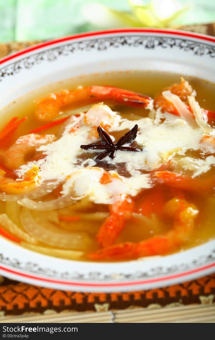 Fish Soup With Vegetables