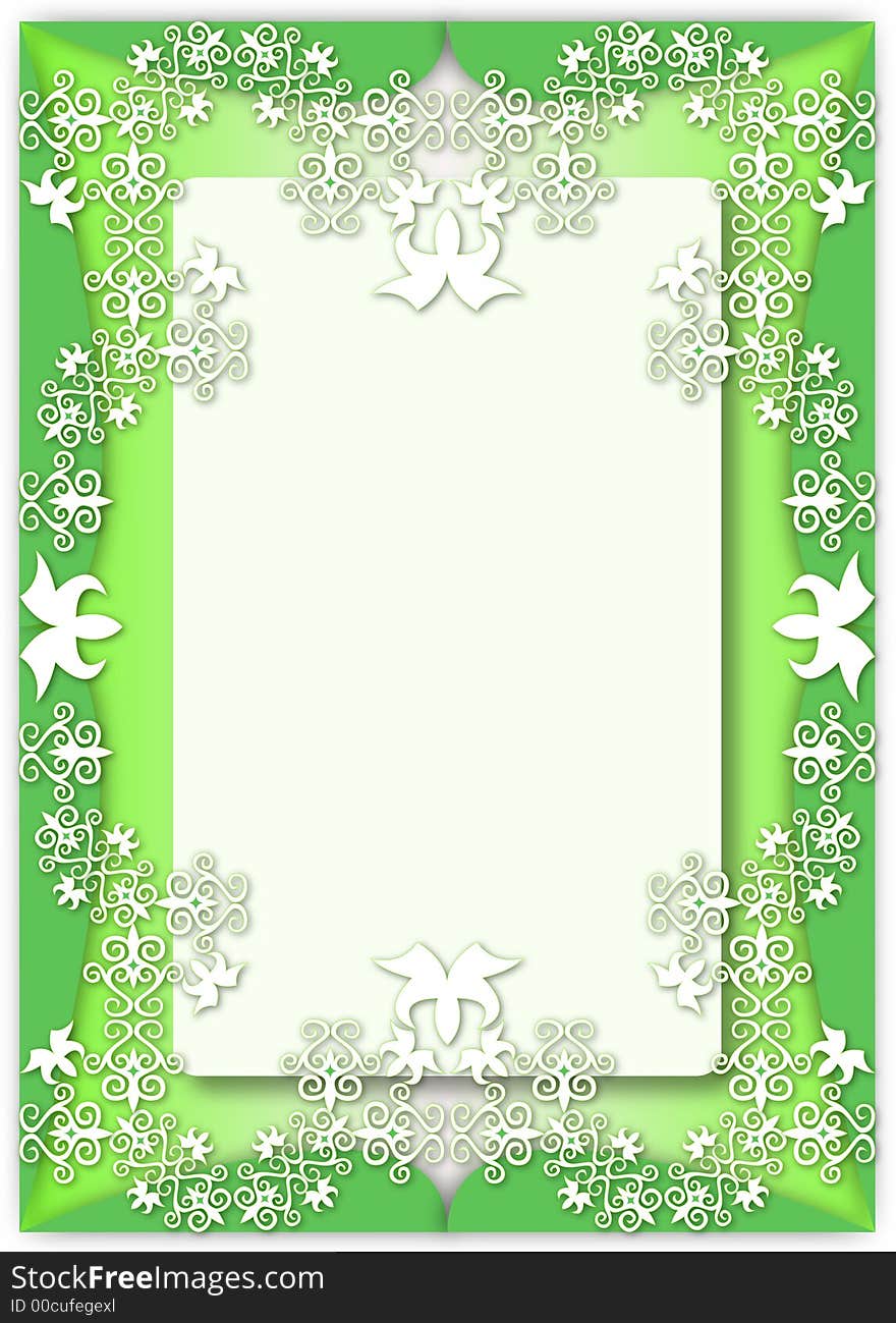 Pattern frame