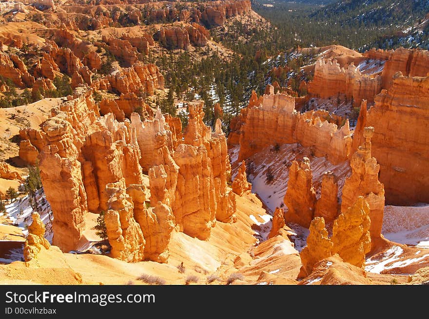 The Bryce Canyon National Park, Utah