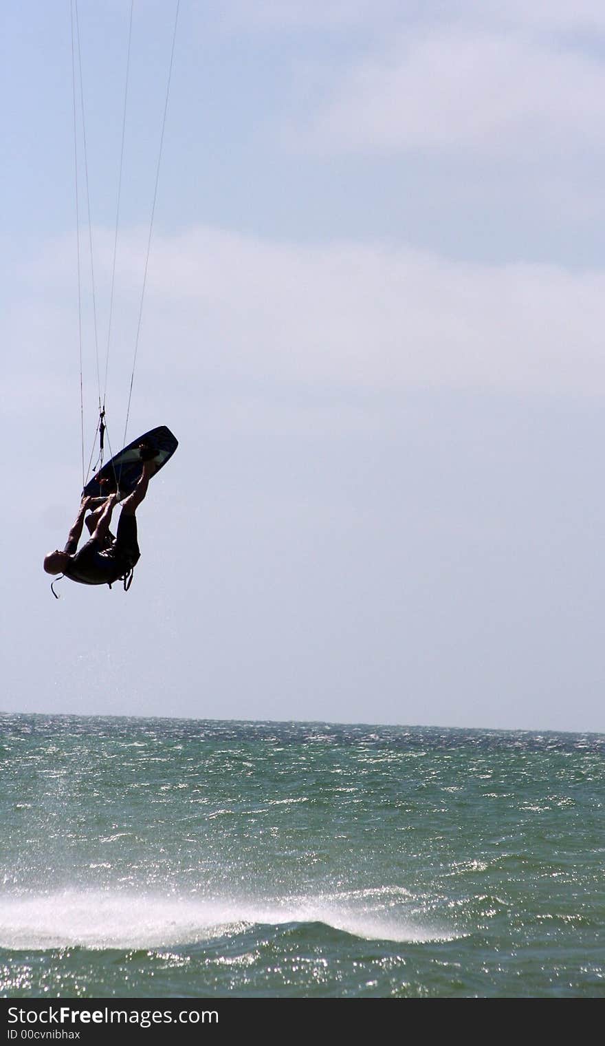 Kitesurfing of Thirsty Point, Western Australia. Kitesurfing of Thirsty Point, Western Australia