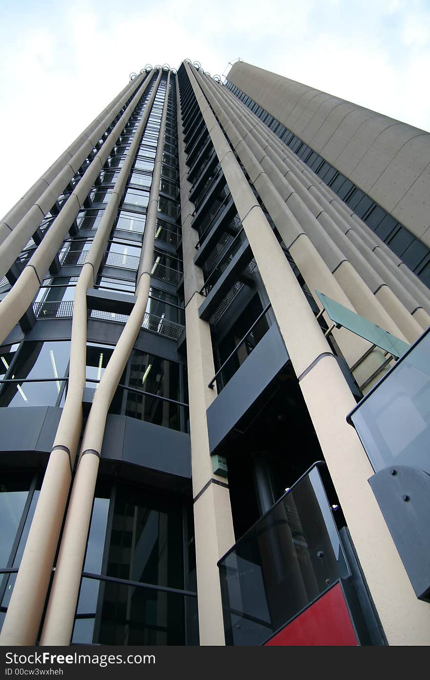 Europe tower view in the financial center, Madrid, Spain