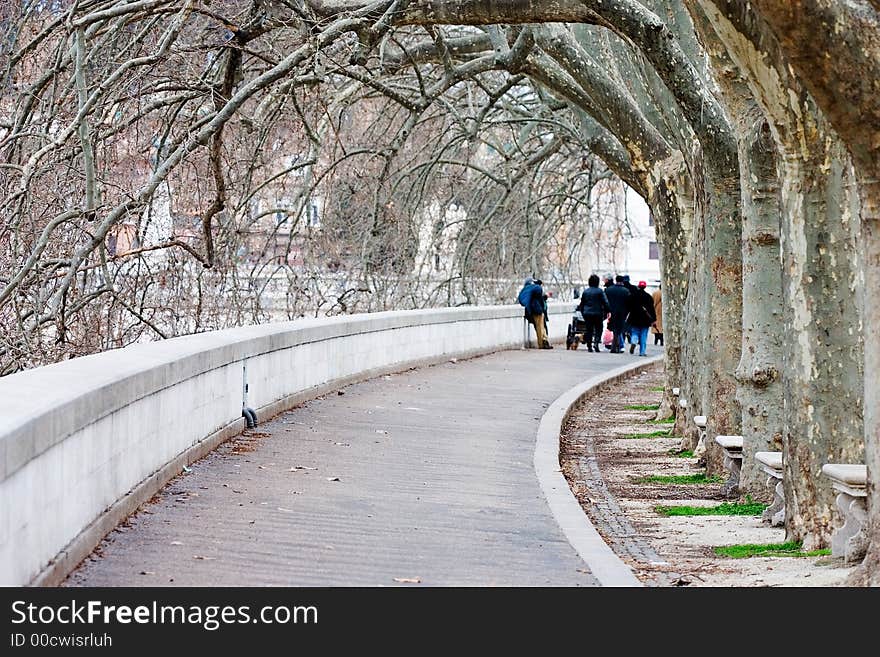 Pedestrian Avenue