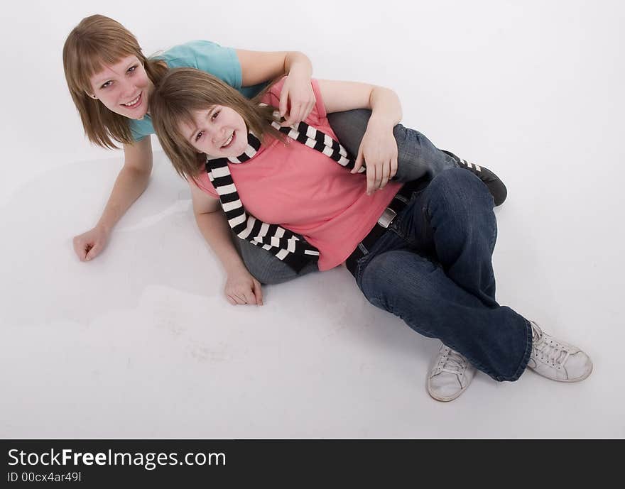 Two Girls On The Floor