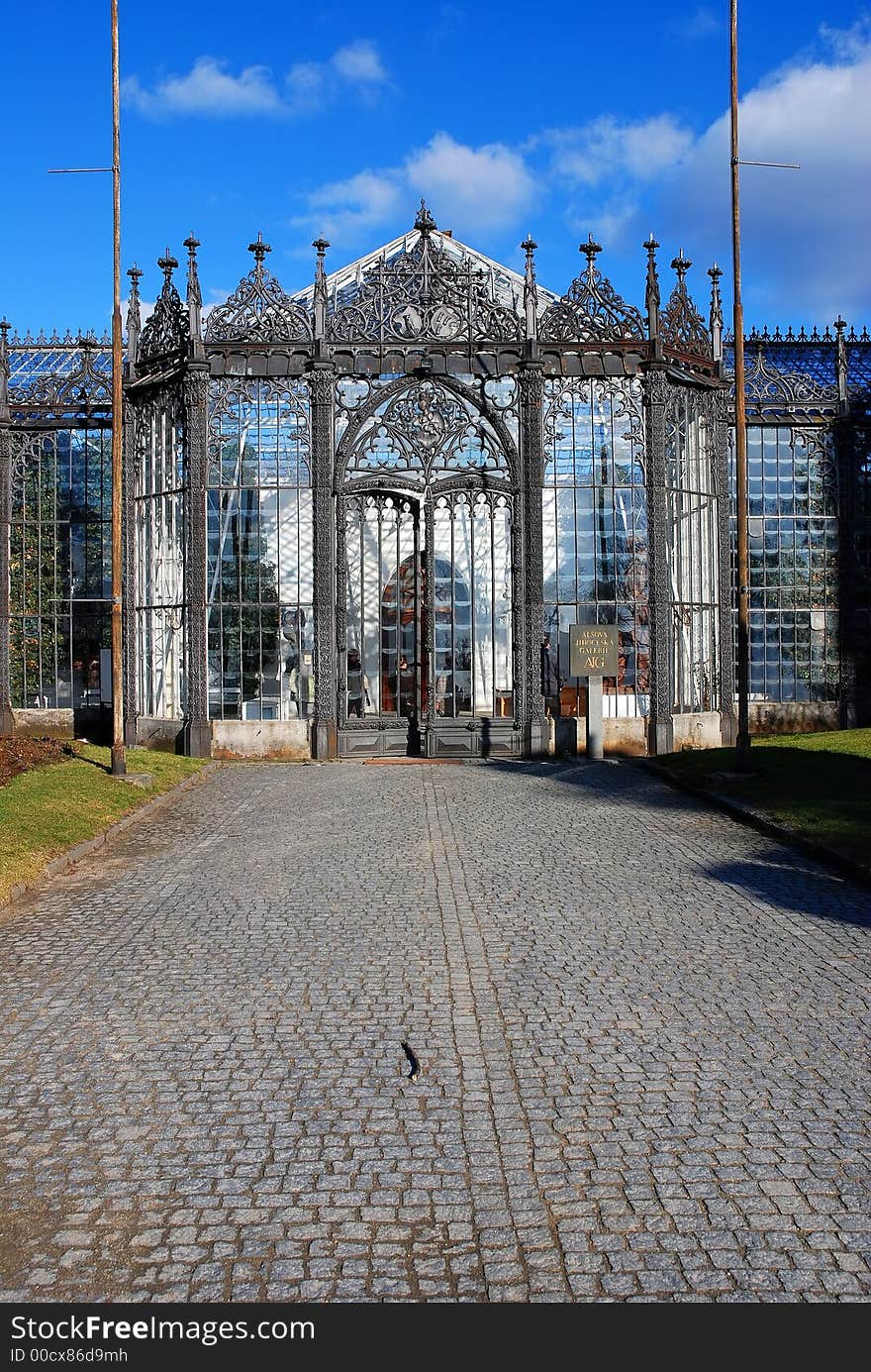 Entrance to gallery