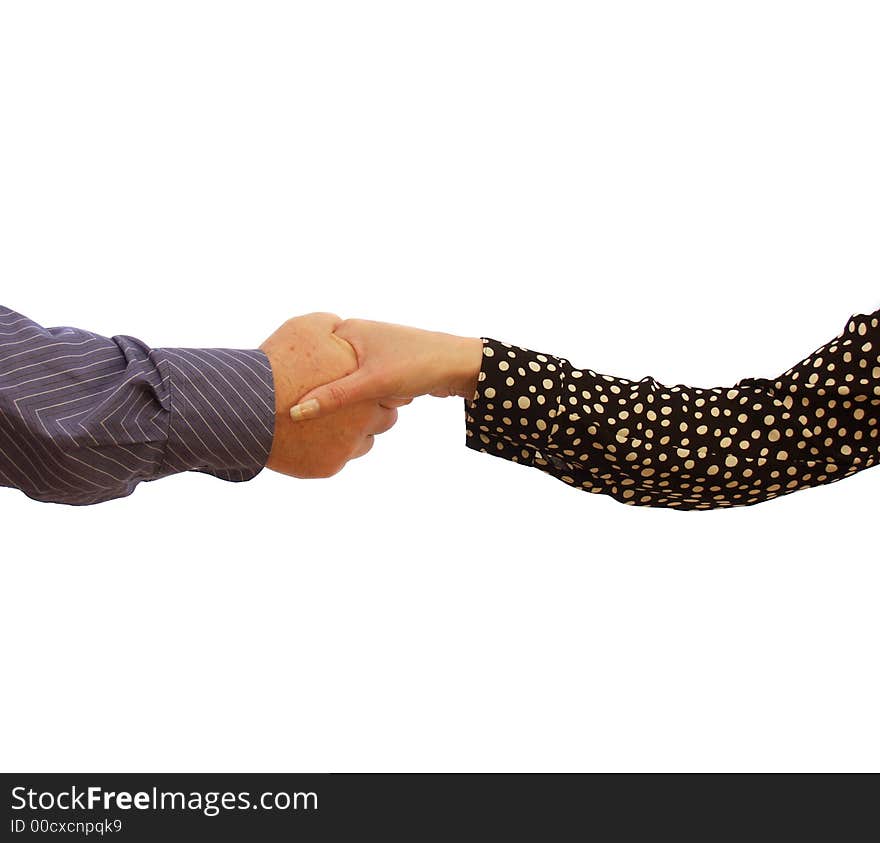 A handshake