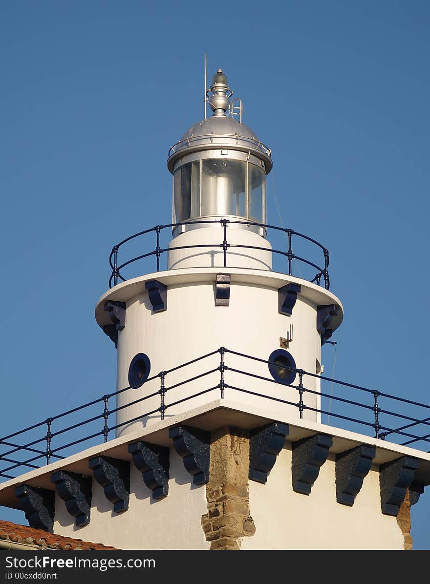 Arriluce lighthouse in Getxo, Vizcay, Basque Country