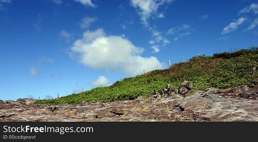 Landscape at hookipa maui hawaii. Landscape at hookipa maui hawaii