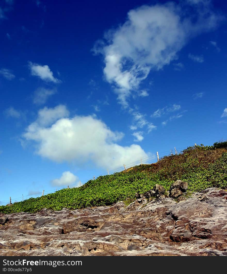 Landscape at  hookipa