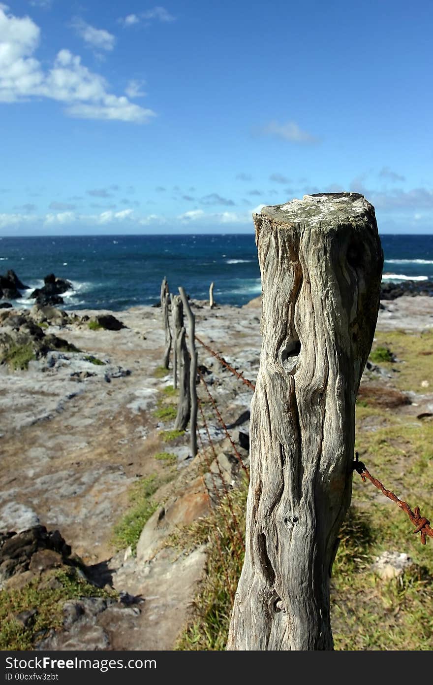 Landscape at  hookipa maui hawaii