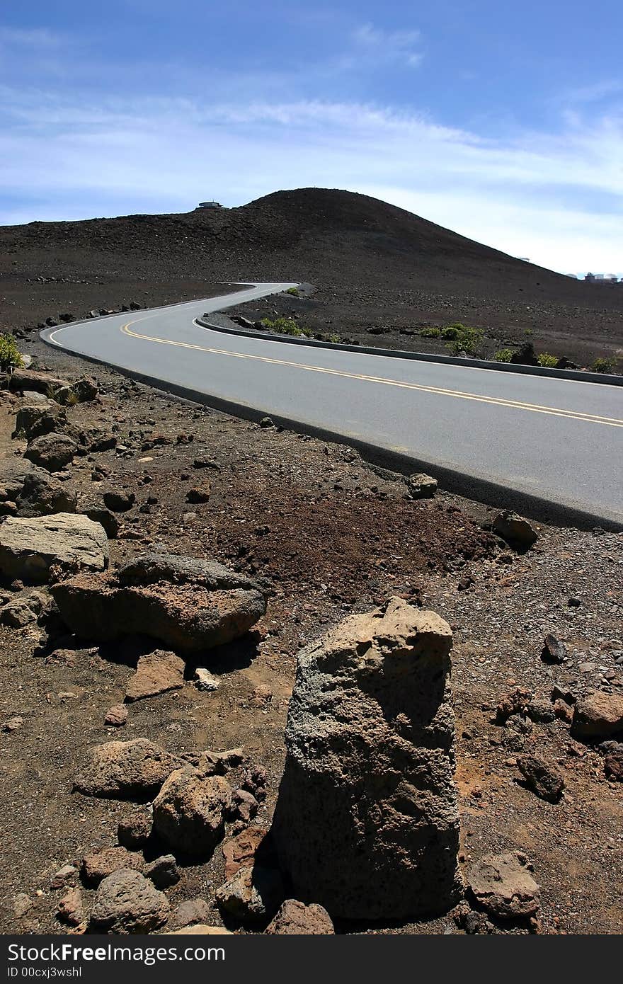 Road to haleakala