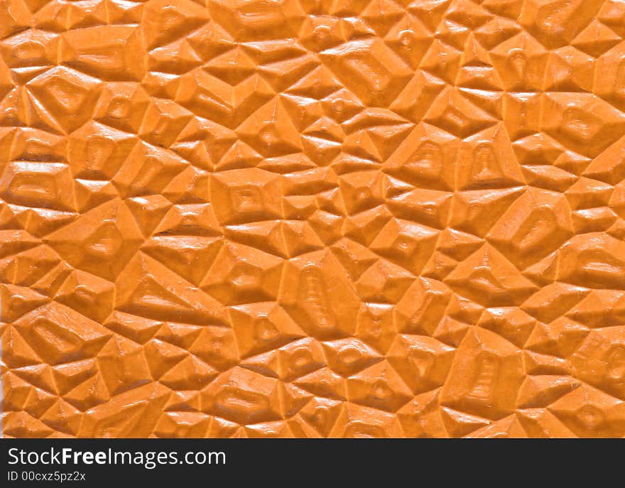 Orange textured background (macro photograph). Orange textured background (macro photograph).