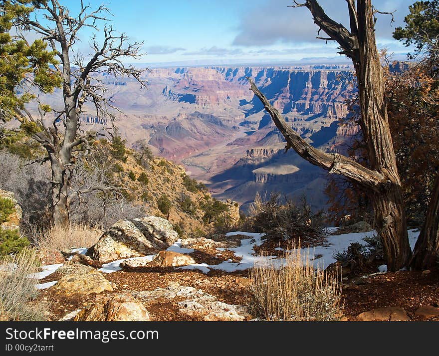 Grand Canyon National Park in the morning