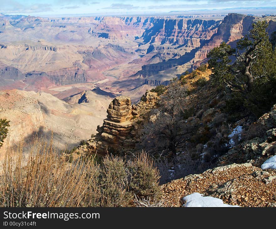 Grand Canyon National Park in the morning