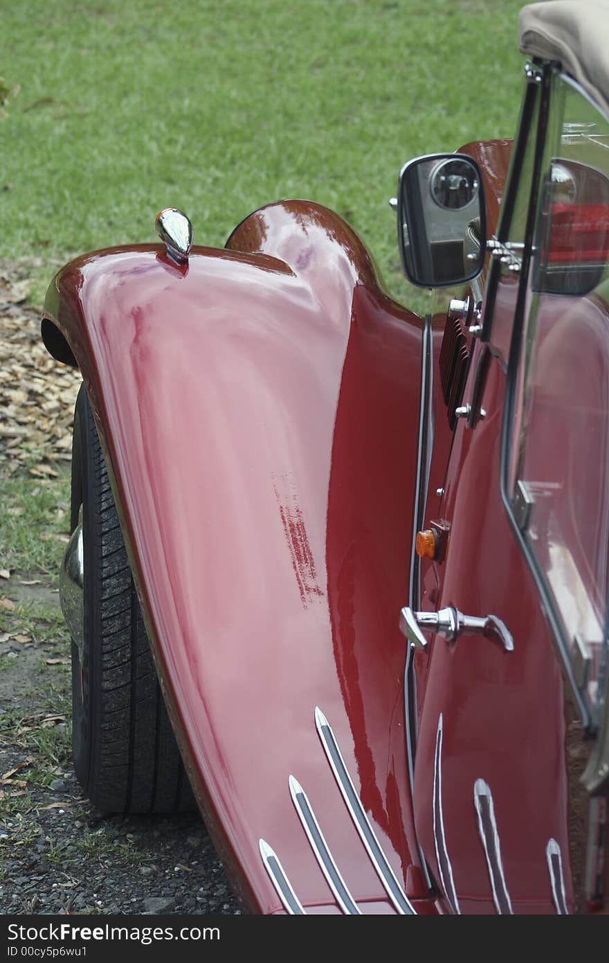 Vintage Car Fender