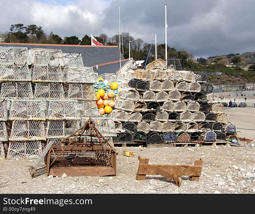 Lobster Pots and Buoys