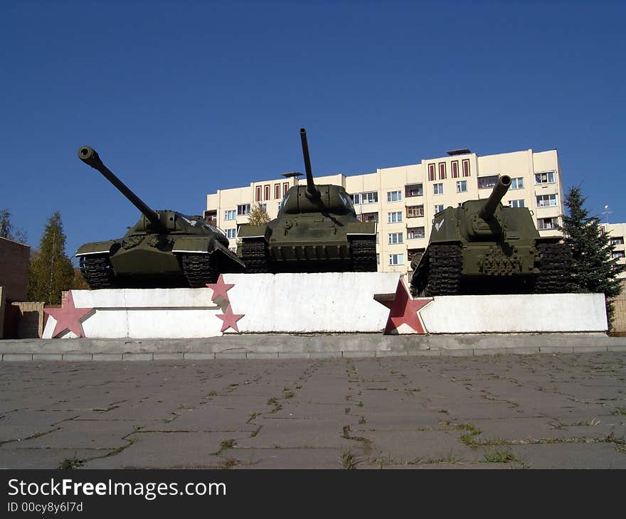 The Monument near Kantimirovskoy armies. Naro-Fominsk. The Monument near Kantimirovskoy armies. Naro-Fominsk.