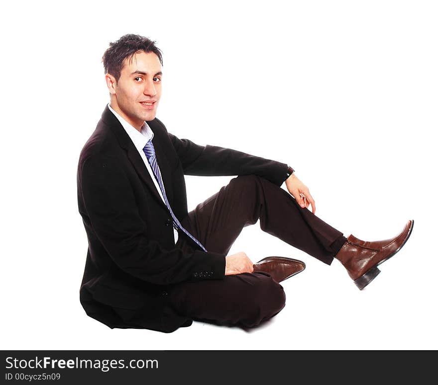 Businessman Sitting