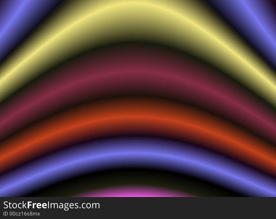 color fractal against a background