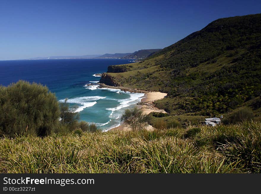 Coastline view in southern Australia. Coastline view in southern Australia.