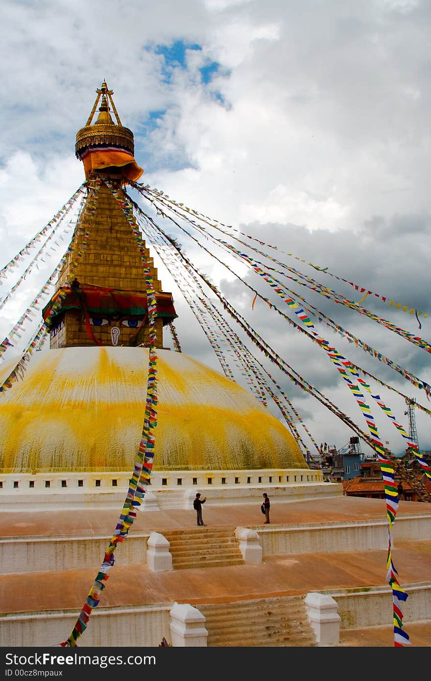 Kathesimbhu stupa in Kathmandu