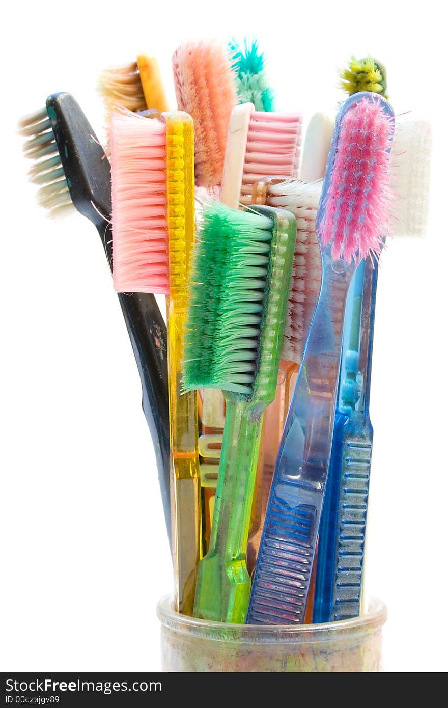 Colored Toothbrushes