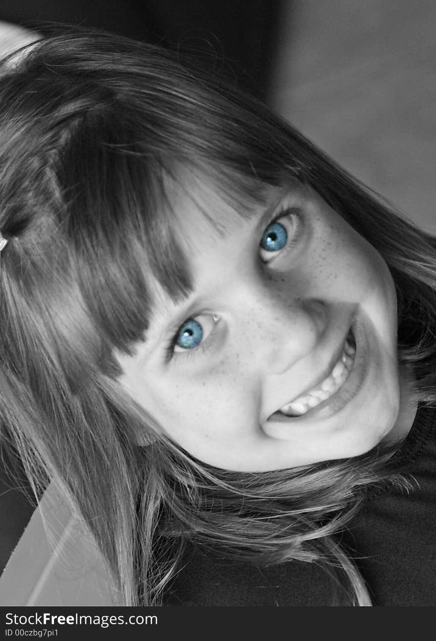 Blue Eyed Girl 2 Bw