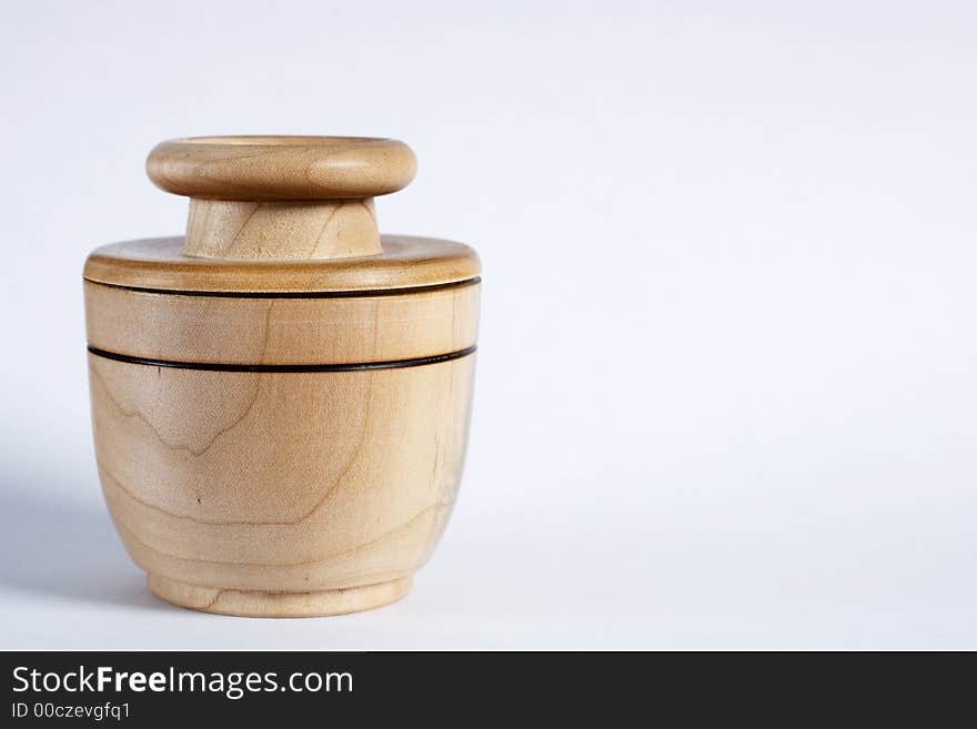 Wooden Jar