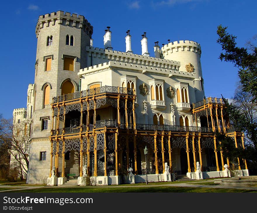 Castle hluboká pearl southern Bohemia. Castle hluboká pearl southern Bohemia