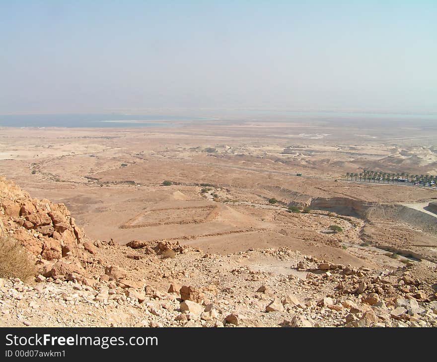 Masada Park And Roman Ruins