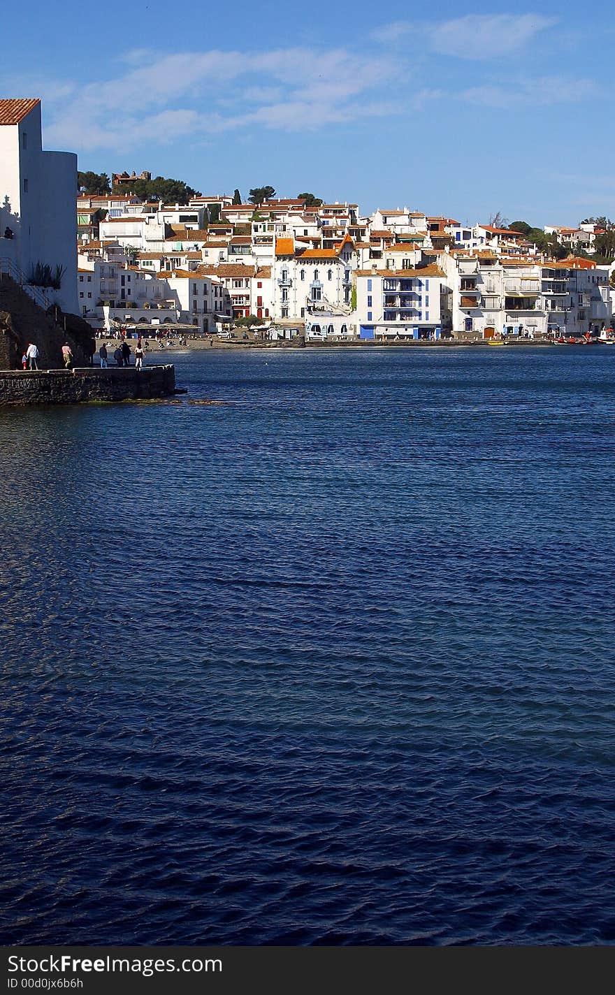 Typical view of teh town of Cadaques. Typical view of teh town of Cadaques