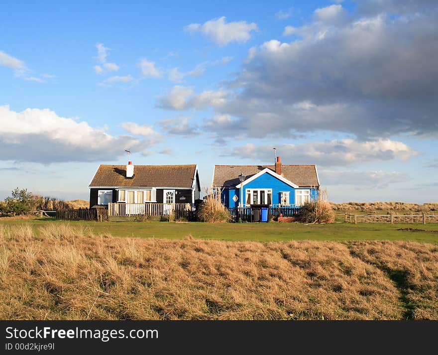 Two Cottages at Southwold Suffolk England