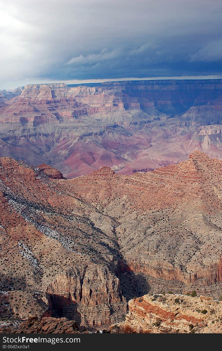 Storm Over Canyon