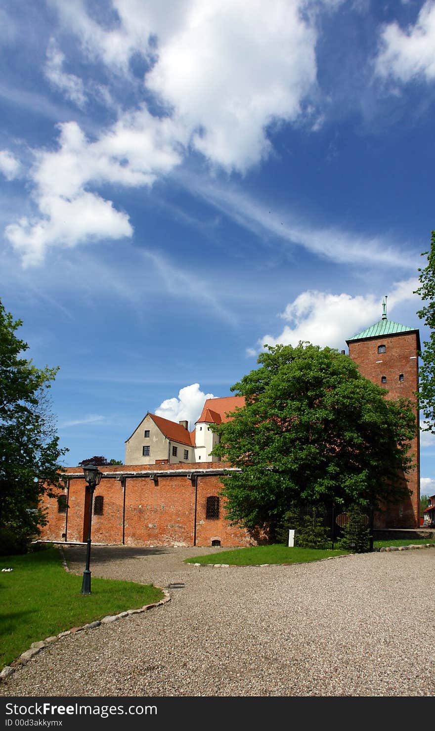 Old Castle, Green Trees