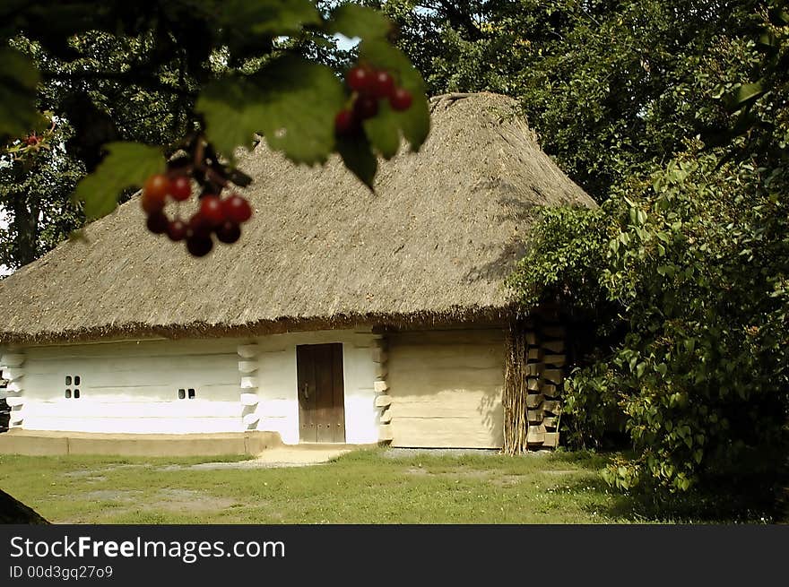 Small house in Ukrainen village