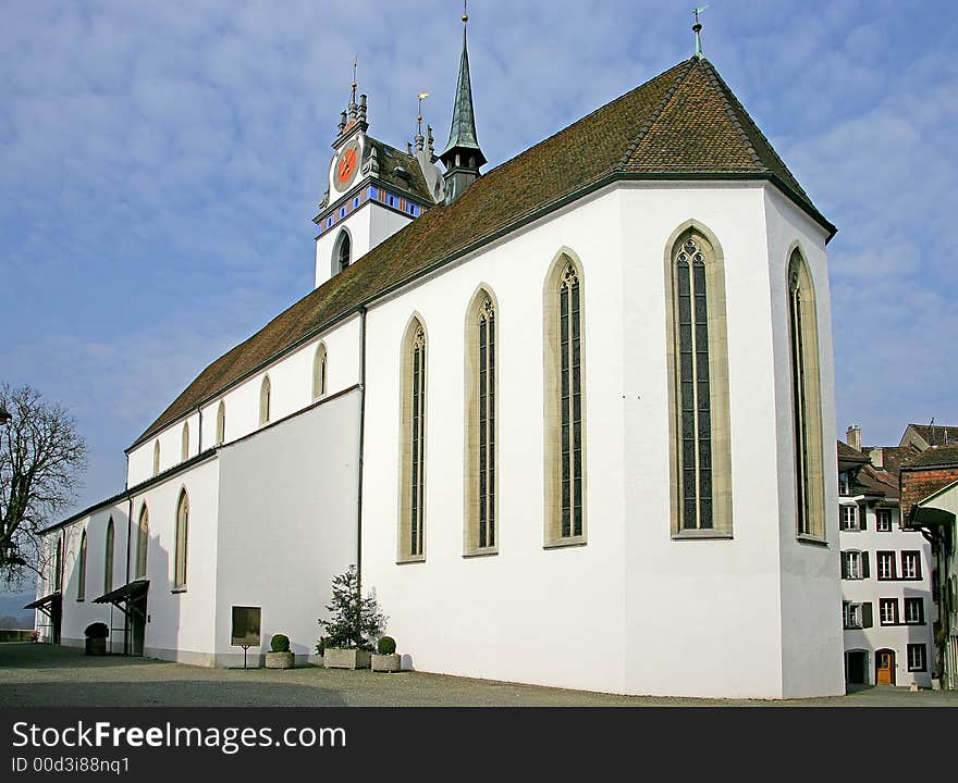 Old Church and Bell Tower. Old Church and Bell Tower