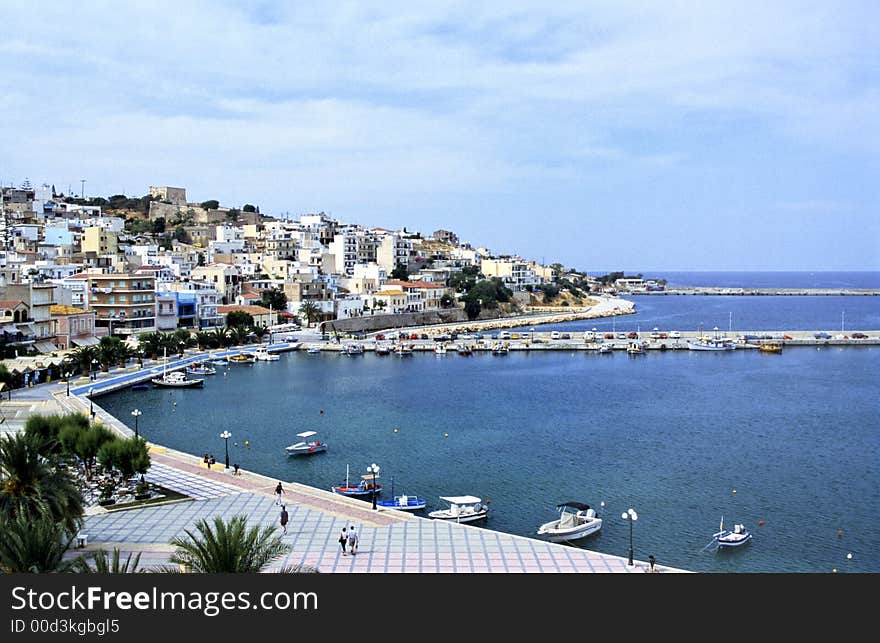 Crete harbour