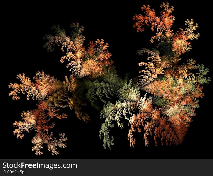 The magic Plant, fractal image