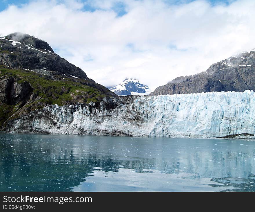 Marjorie Glacier With Silt